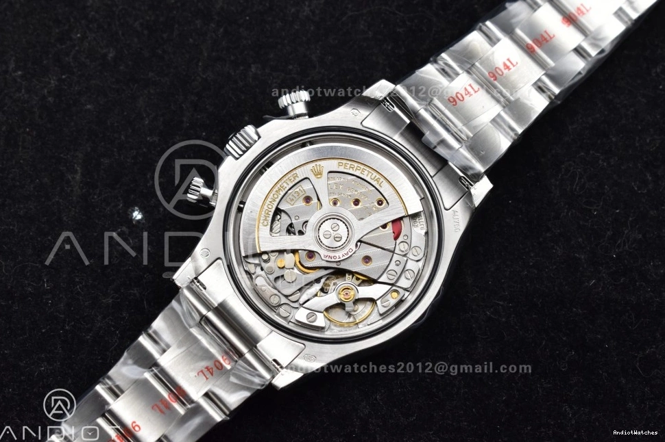 Best 794 Daytona SS SH4131 on Dial Silver 126509 V Bracelet QF Edition 1:1 Black Classic 0803